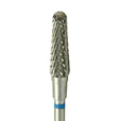 Hp Carbide Medium Cross Cut Round End Taper ⌀0.40 X 14.0Mm Cutter Cutters