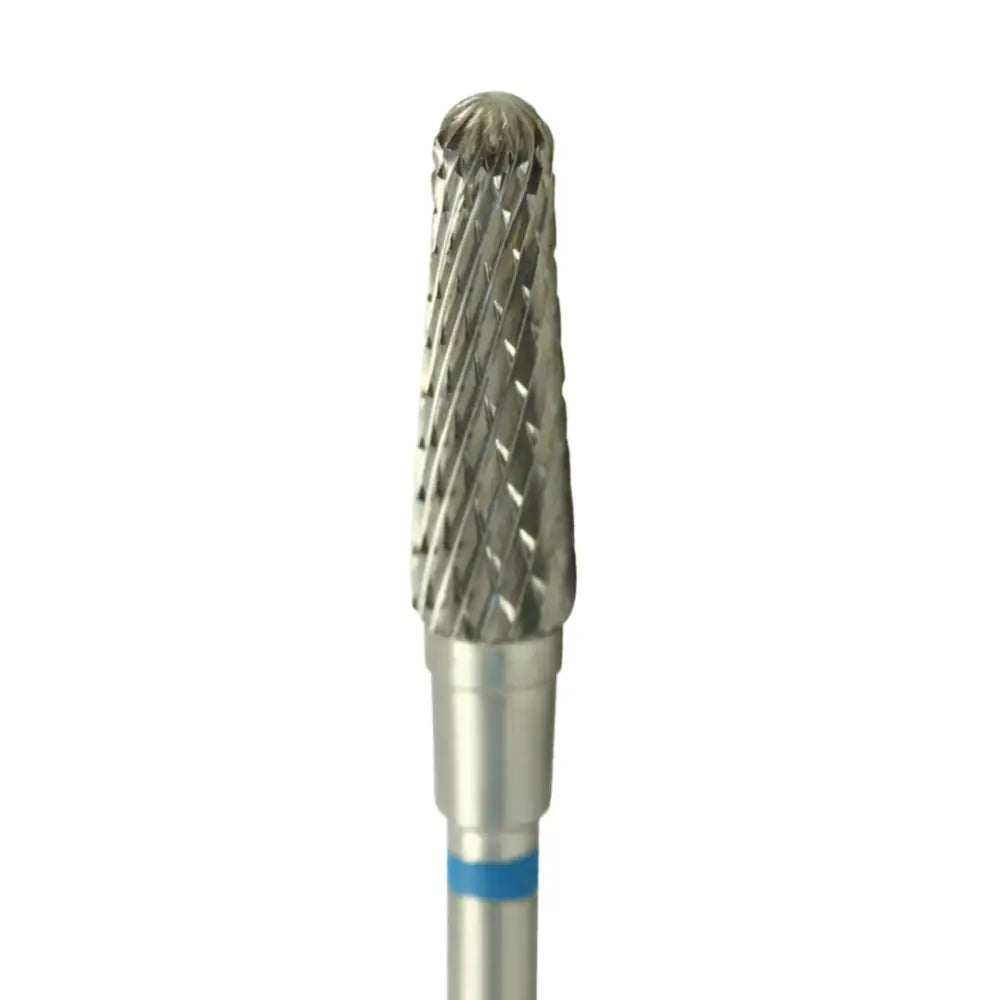 Hp Carbide Medium Cross Cut Round End Taper ⌀0.40 X 14.0Mm Cutter Cutters