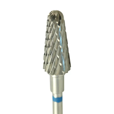 Hp Carbide Medium Cross Cut Round End Taper ⌀0.60 X 15.0Mm Cutter Cutters