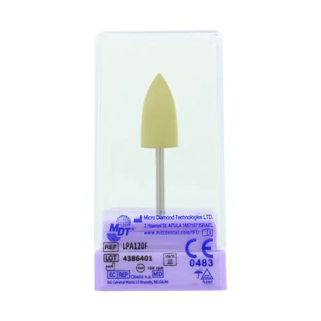 Lab Polisher For Acrylics - Cone Shaped ⌀10 X 20Mm Fine / Single Unit Polishers