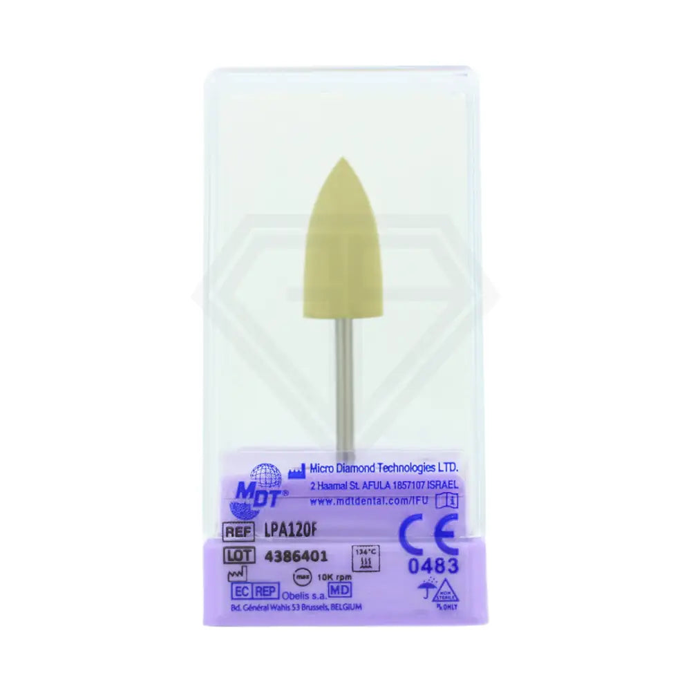 Lab Polisher For Acrylics - Cone Shaped ⌀10 X 20Mm Fine / Single Unit Polishers