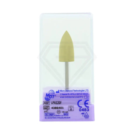 Lab Polisher For Acrylics - Cone Shaped ⌀10 X 20Mm Fine / Single Unit Polishers