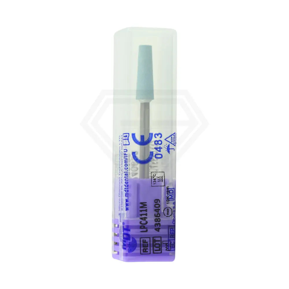 Lab Polisher For Ceramics - Flat End Taper Shaped ⌀3.5 X 11Mm / Medium Polishers