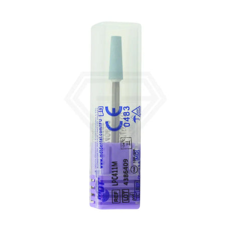 Lab Polisher For Ceramics - Flat End Taper Shaped ⌀3.5 X 11Mm / Medium Polishers
