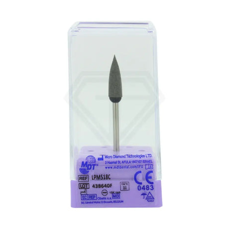 Lab Polisher For Metals - Flame Shaped ⌀5.5 X 18Mm Coarse / Single Unit Polishers