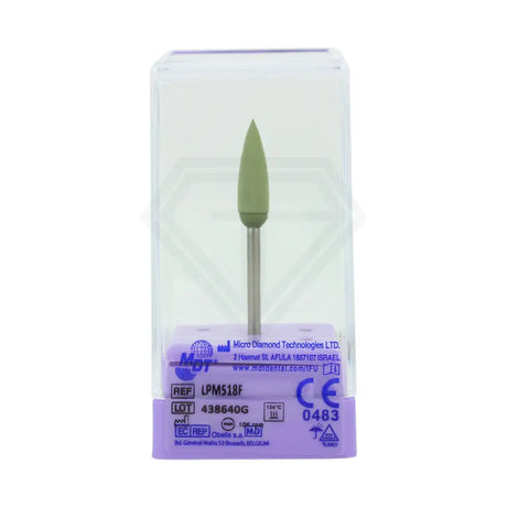 Lab Polisher For Metals - Flame Shaped ⌀5.5 X 18Mm Fine / Single Unit Polishers