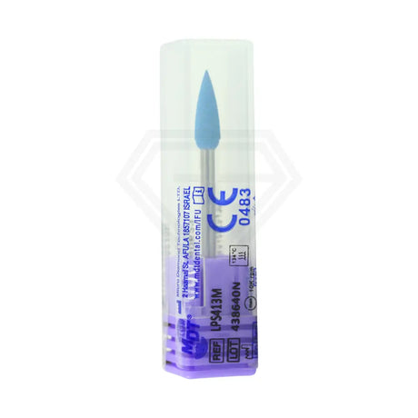 Lab Polisher For Silicate Ceramics - Flame Shaped ⌀4 X 13Mm / Medium Polishers