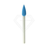 Lab Polisher For Silicate Ceramics - Flame Shaped ⌀4 X 13Mm Polishers