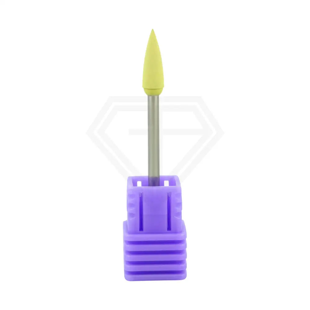 Lab Polisher For Silicate Ceramics - Flame Shaped ⌀4 X 13Mm Polishers