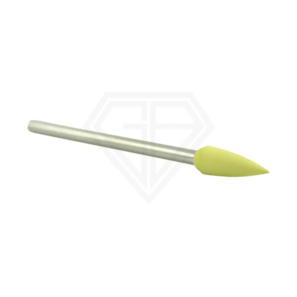 Lab Polisher For Silicate Ceramics - Flame Shaped ⌀4 X 13Mm Polishers