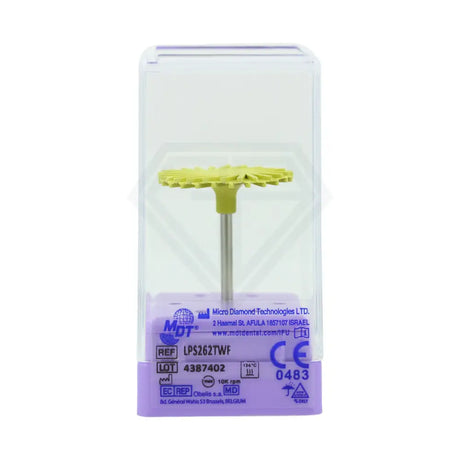 Lab Polisher For Silicate Ceramics - Twist Shaped ⌀26 X 2Mm / Fine Polishers