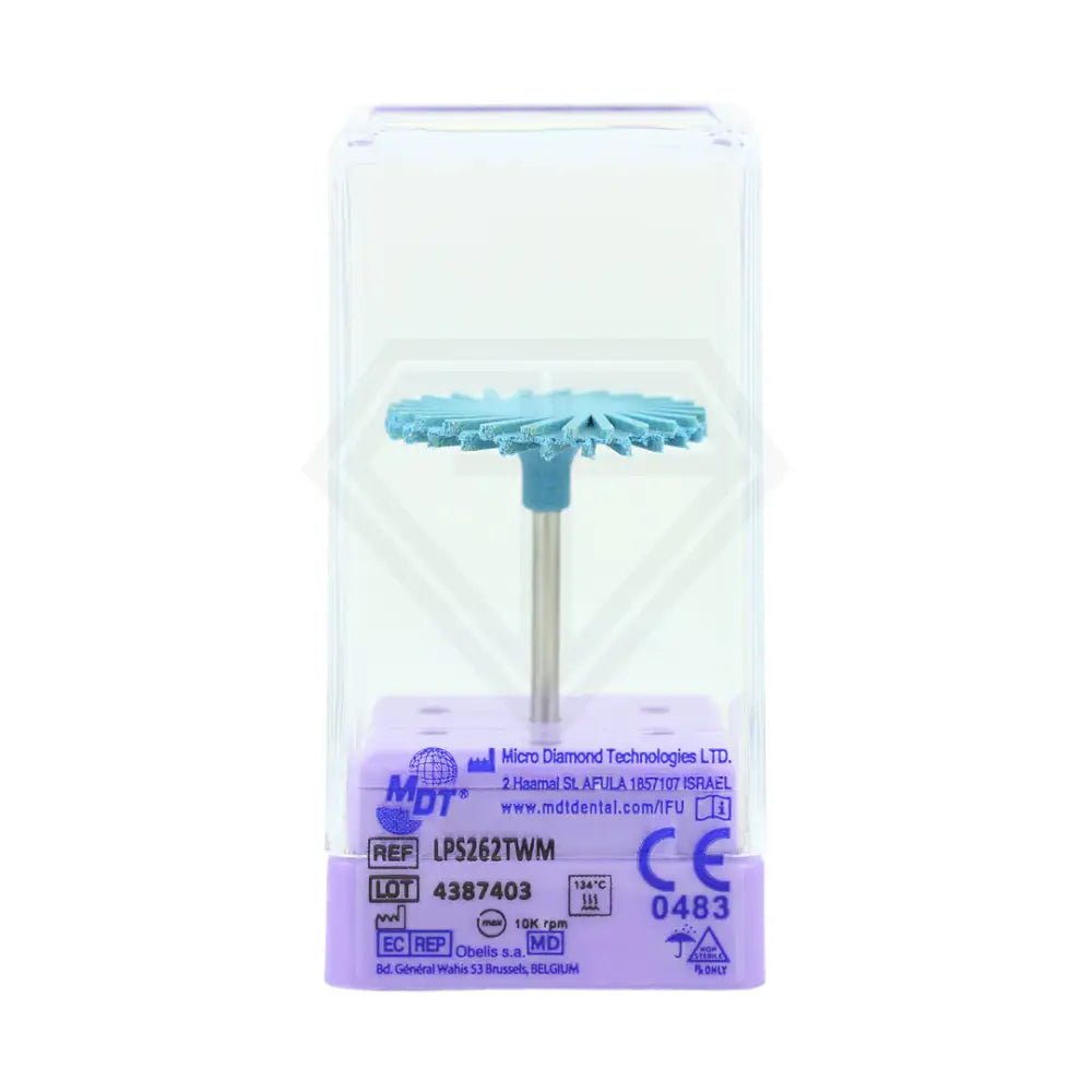 Lab Polisher For Silicate Ceramics - Twist Shaped ⌀26 X 2Mm / Medium Polishers