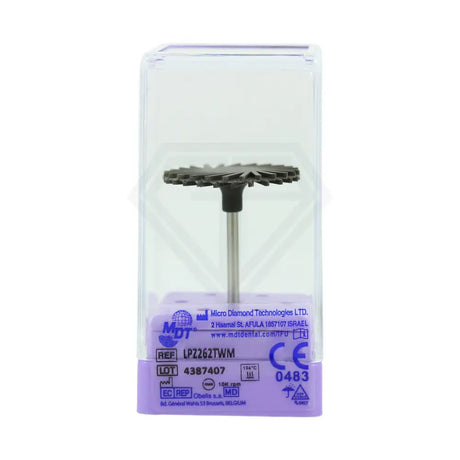 Lab Polisher For Zirconia - Twist Shaped ⌀26 X 2Mm / Medium Polishers