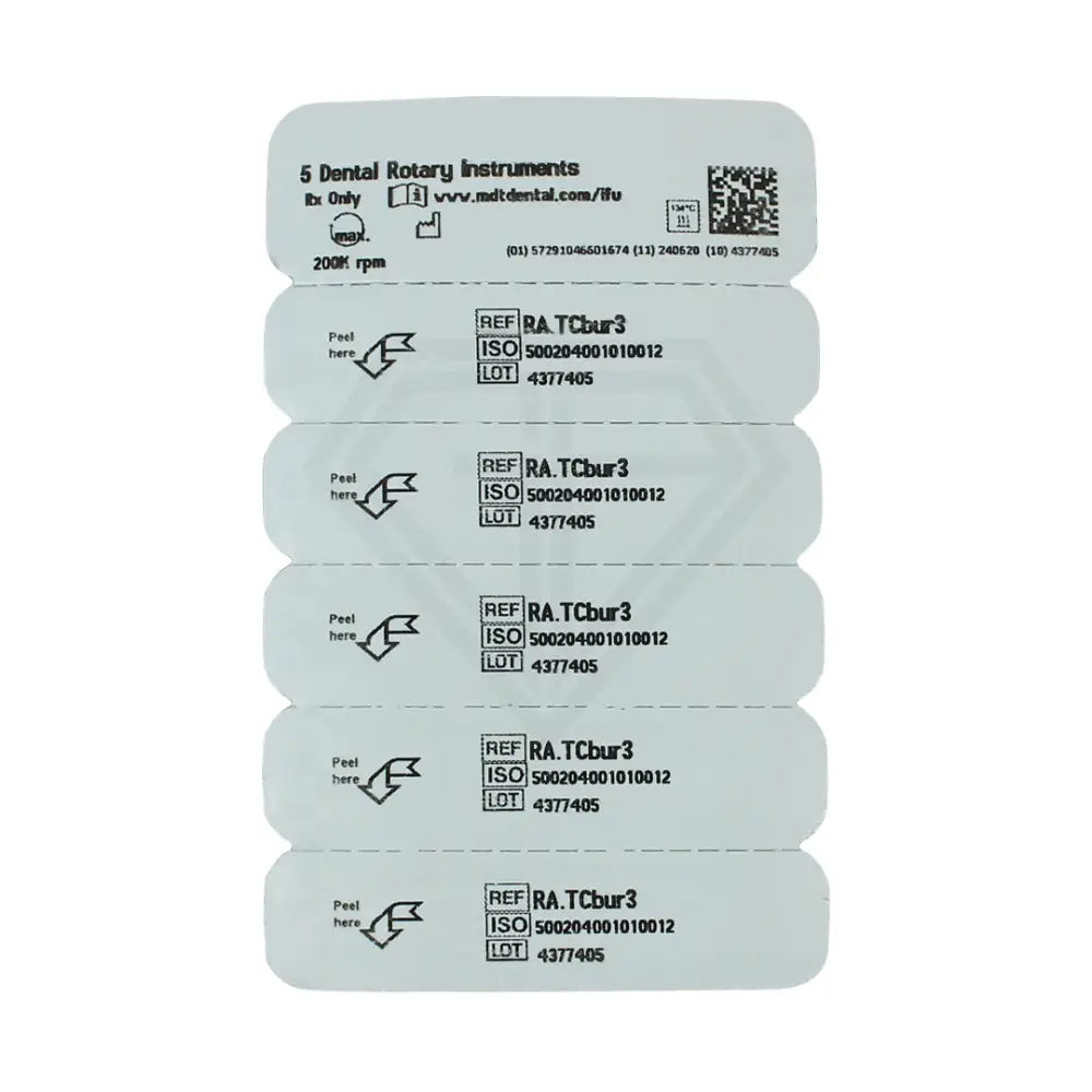 Ra Carbide Operative Round Burs - 5Pcs