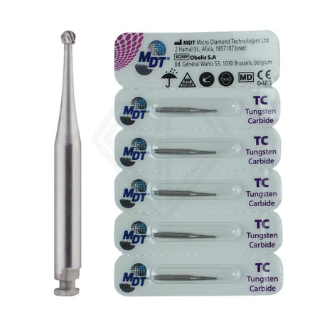 Ra Carbide Operative Round Burs - 5Pcs