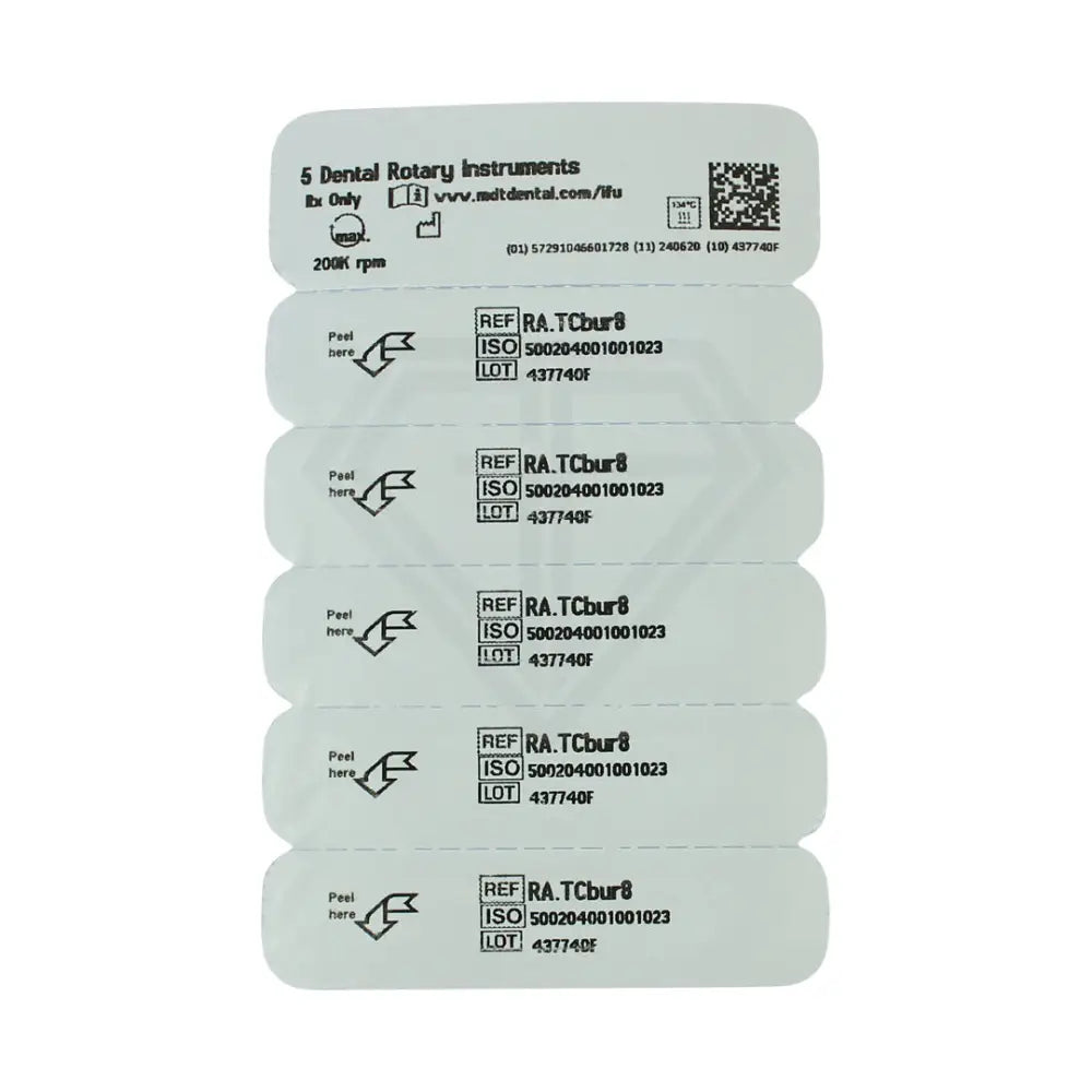 Ra Carbide Operative Round Burs - 5Pcs