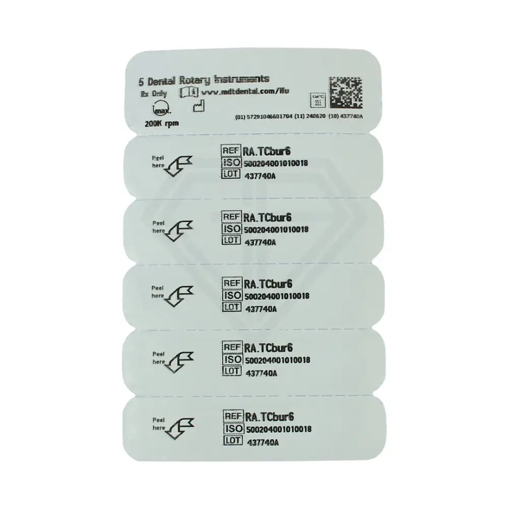 Ra Carbide Operative Round Burs - 5Pcs