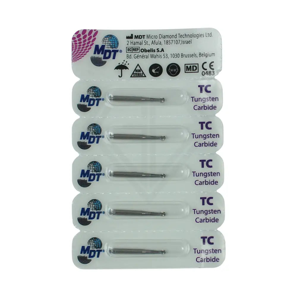 Ra Carbide Operative Round Burs - 5Pcs