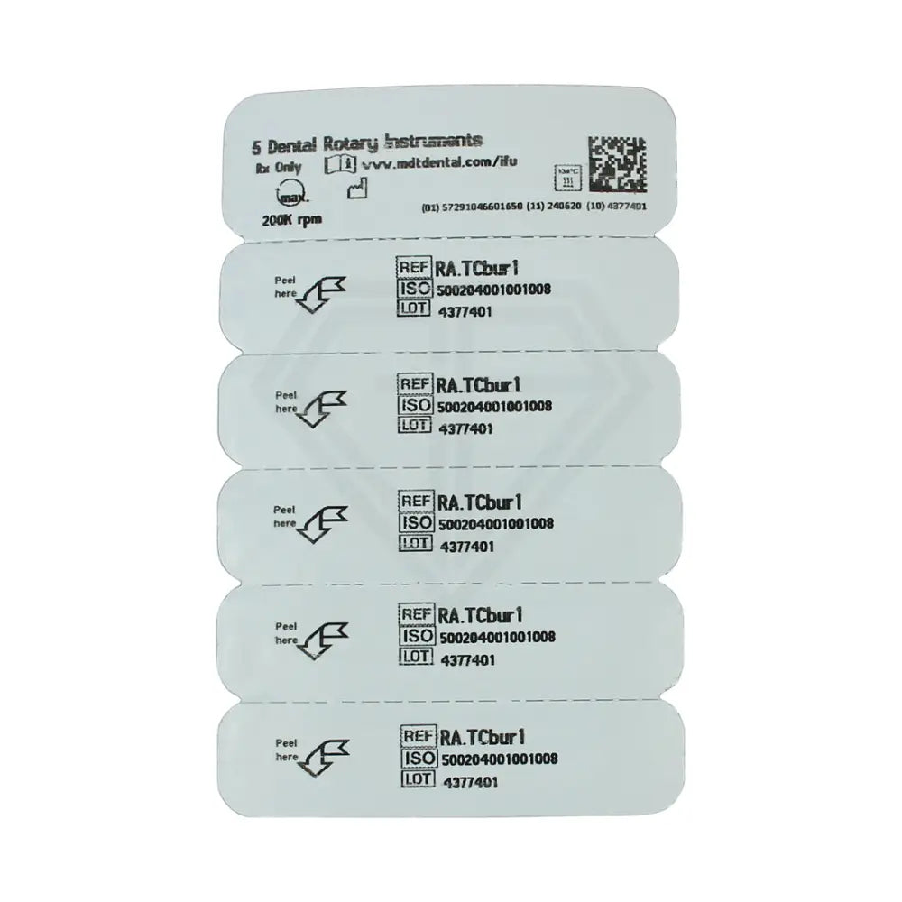 Ra Carbide Operative Round Burs - 5Pcs
