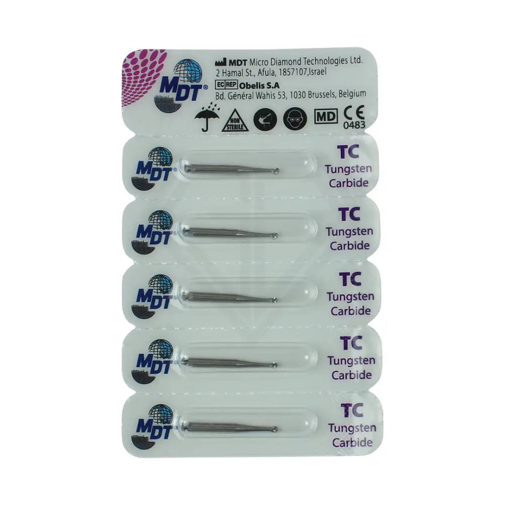 Ra Carbide Operative Round Burs - 5Pcs