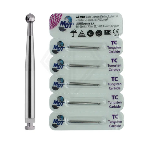 Ra Carbide Surgical Round Burs - 5Pcs