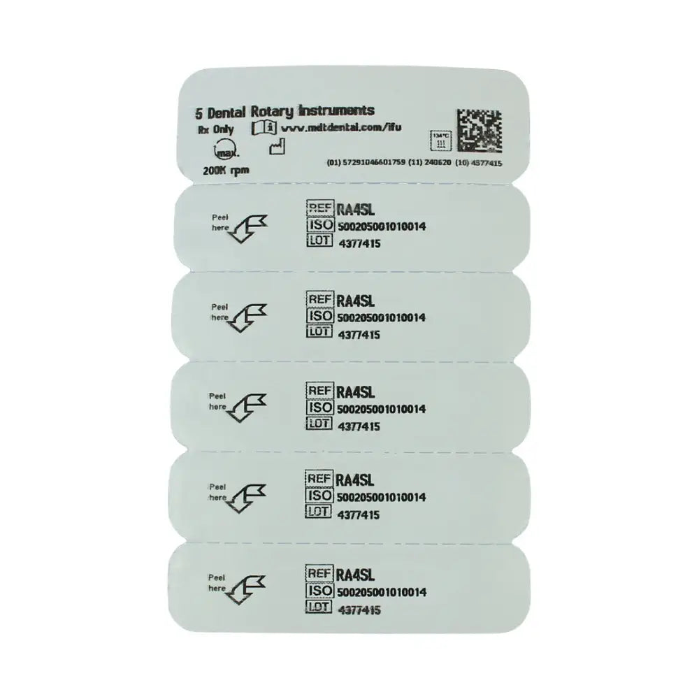 Ra Carbide Surgical Round Burs - 5Pcs