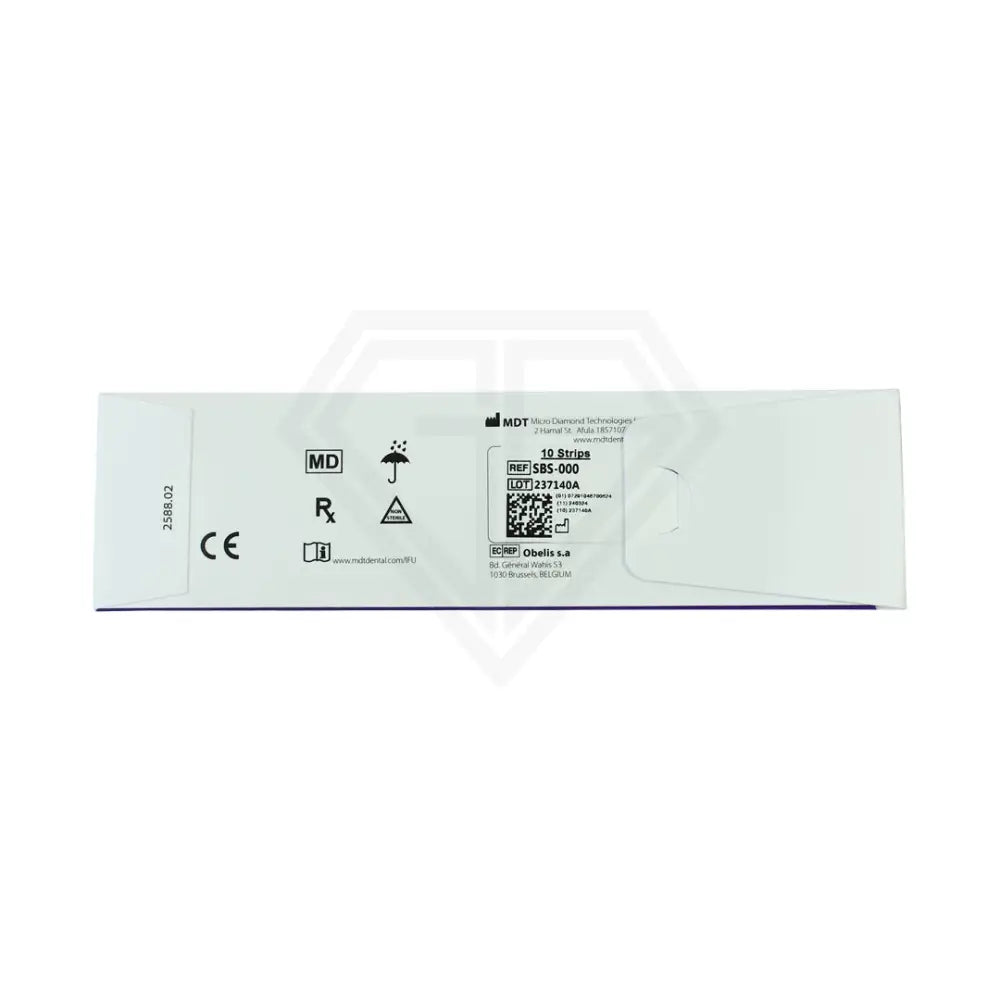 Serrated Saw One Sided Finishing Strips - 10Pcs