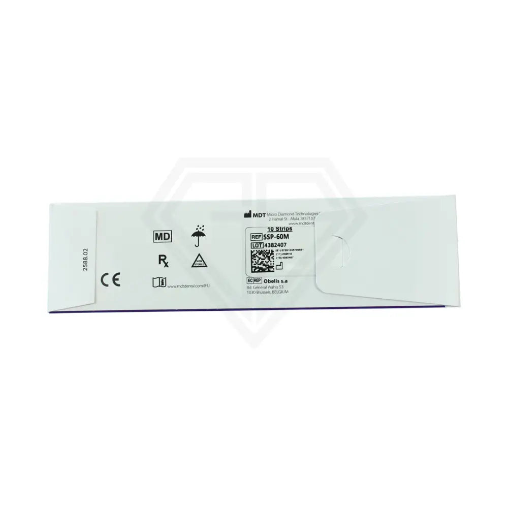 Single-Sided Diamond Finishing Strips - 10Pcs