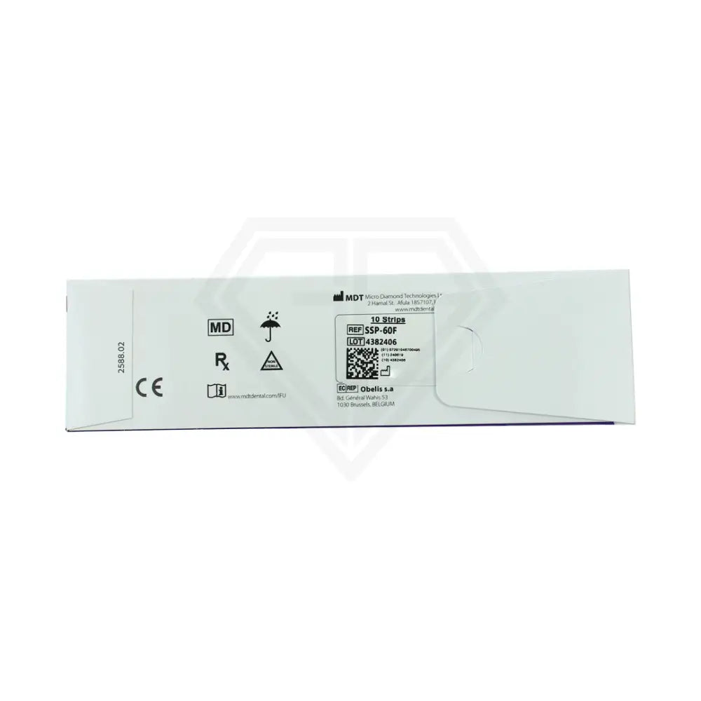 Single-Sided Diamond Finishing Strips - 10Pcs