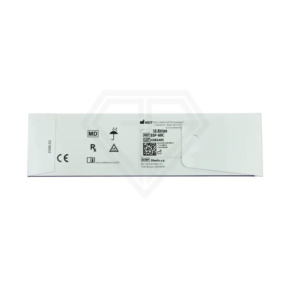 Single-Sided Diamond Finishing Strips - 10Pcs