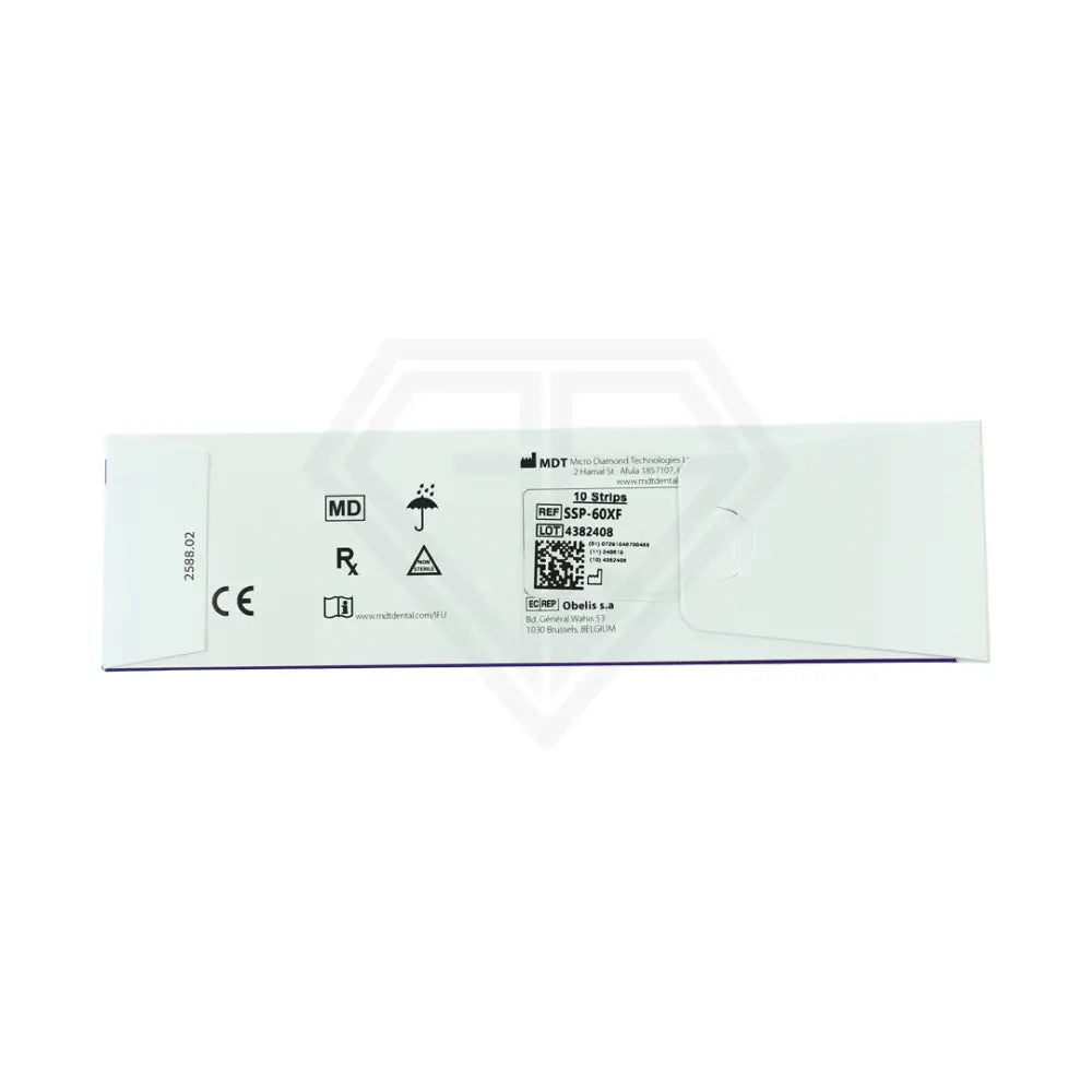 Single-Sided Diamond Finishing Strips - 10Pcs