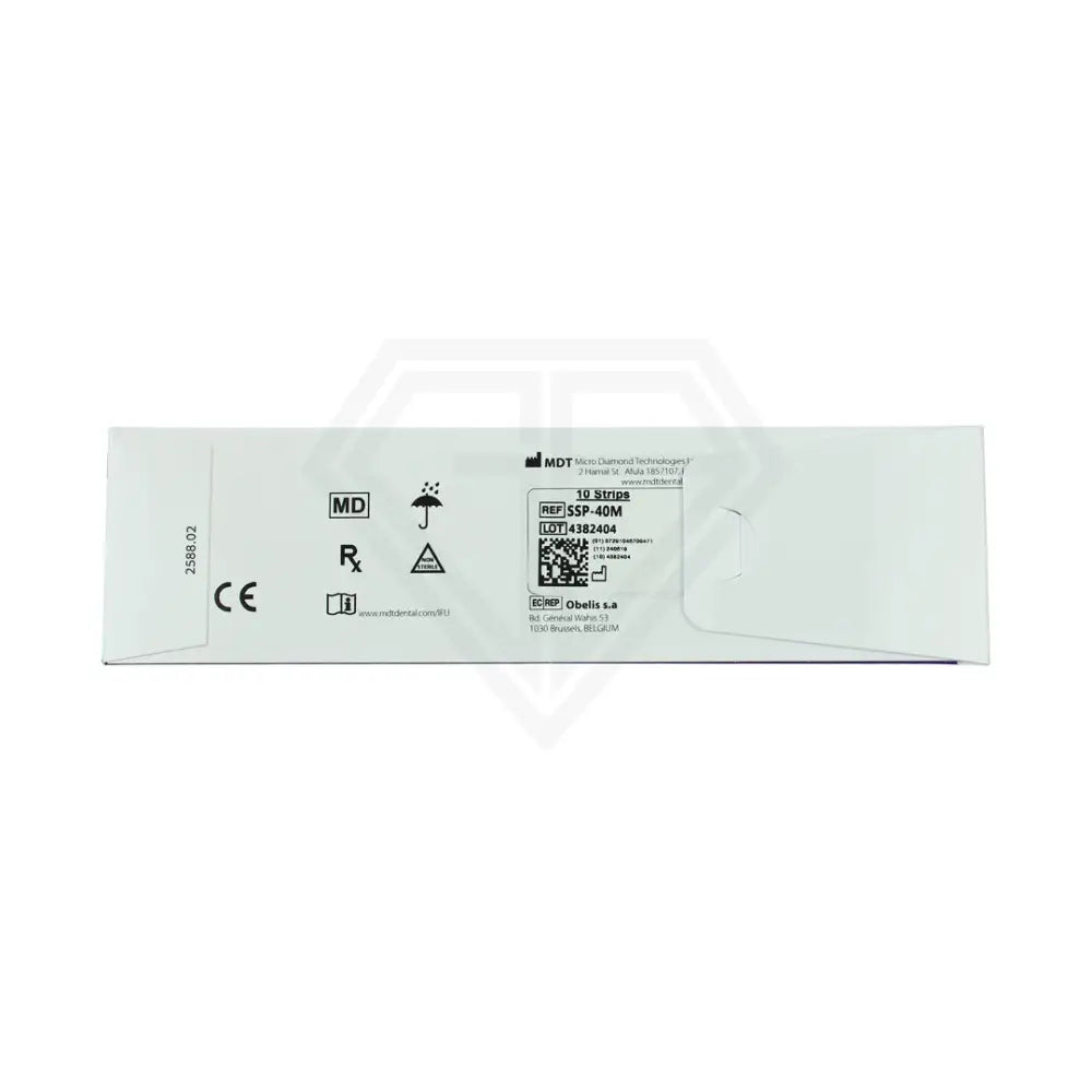 Single-Sided Diamond Finishing Strips - 10Pcs